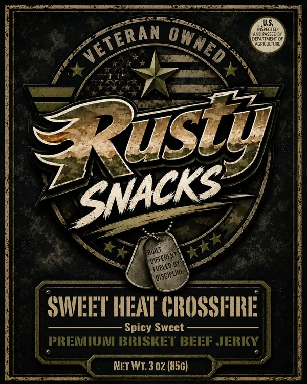 Sweet Heat Crossfire — Spicy Sweet supplier reference label front